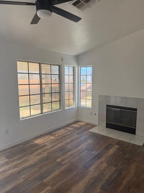 66227 Avenida Cadena Desert Hot Springs, CA 92240 - Photo 1 of 7 a view of an empty room with a window and wooden floor