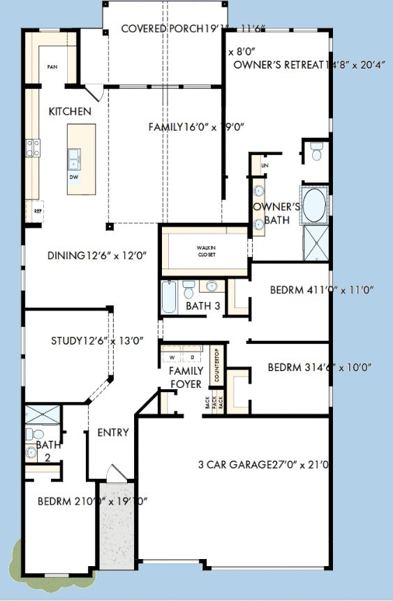9123 Limestone Ml Way Manvel, TX 77578 - Photo 11 of 11 The success of a floor plan is the way you can move through it…You’ll be amazed at how well this home lives…We call it traffic patterns.