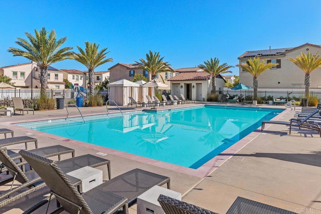655 Merit Drive San Marcos, CA 92078 - Photo 28 of 35 a view of a house with outdoor space and swimming pool