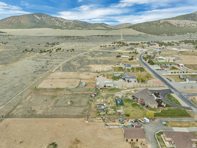 3054 West Ridgeline Road Stockton, UT 84071 - Photo 78 of 88 Overview of rural landscape featuring a mountainous background and a desert landscape