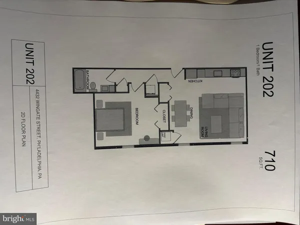 $1,975 | 4432-00 Wingate Street, Unit 202, Philadelphia, PA 19136