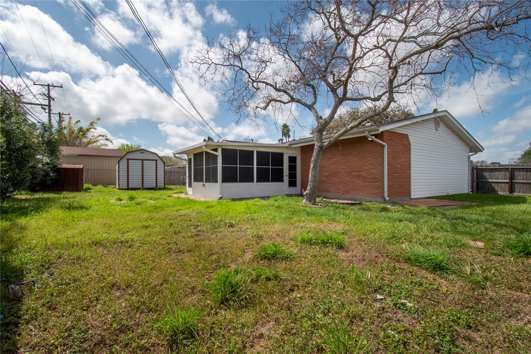 5802 Limerick Drive Corpus Christi, TX 78413 - Photo 32 of 34 a view of a house with a backyard