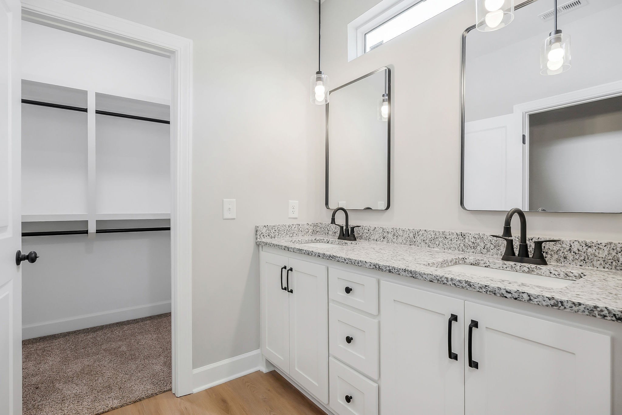 117 Reece Road Baxter, TN 38544 - Photo 15 of 31 a bathroom with a granite countertop sink and a mirror
