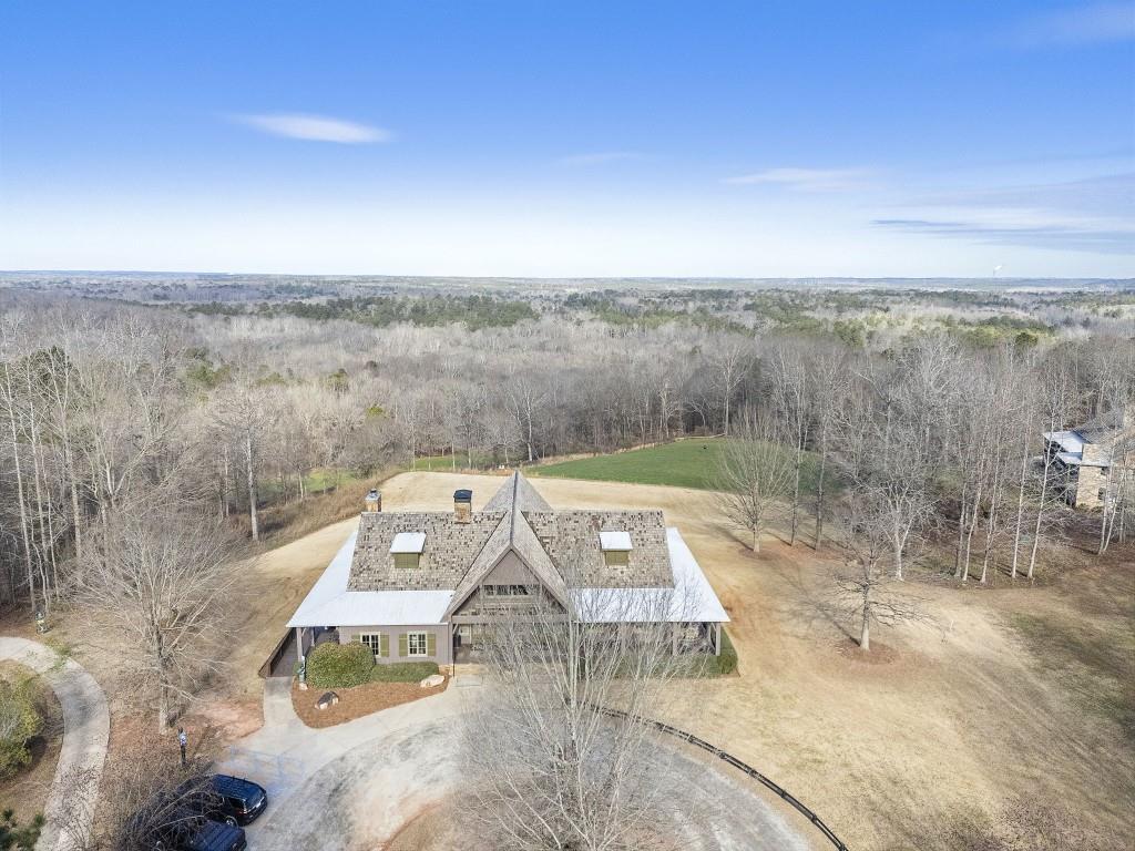 72 Buckeye Ridge Newnan, GA 30263 - Photo 65 of 79 an aerial view of a house with a yard