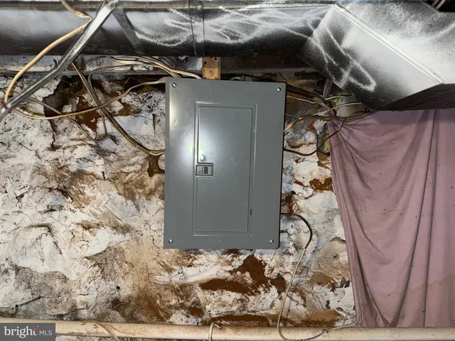 a view of storage and utility room