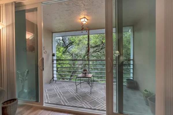 a view of an entryway