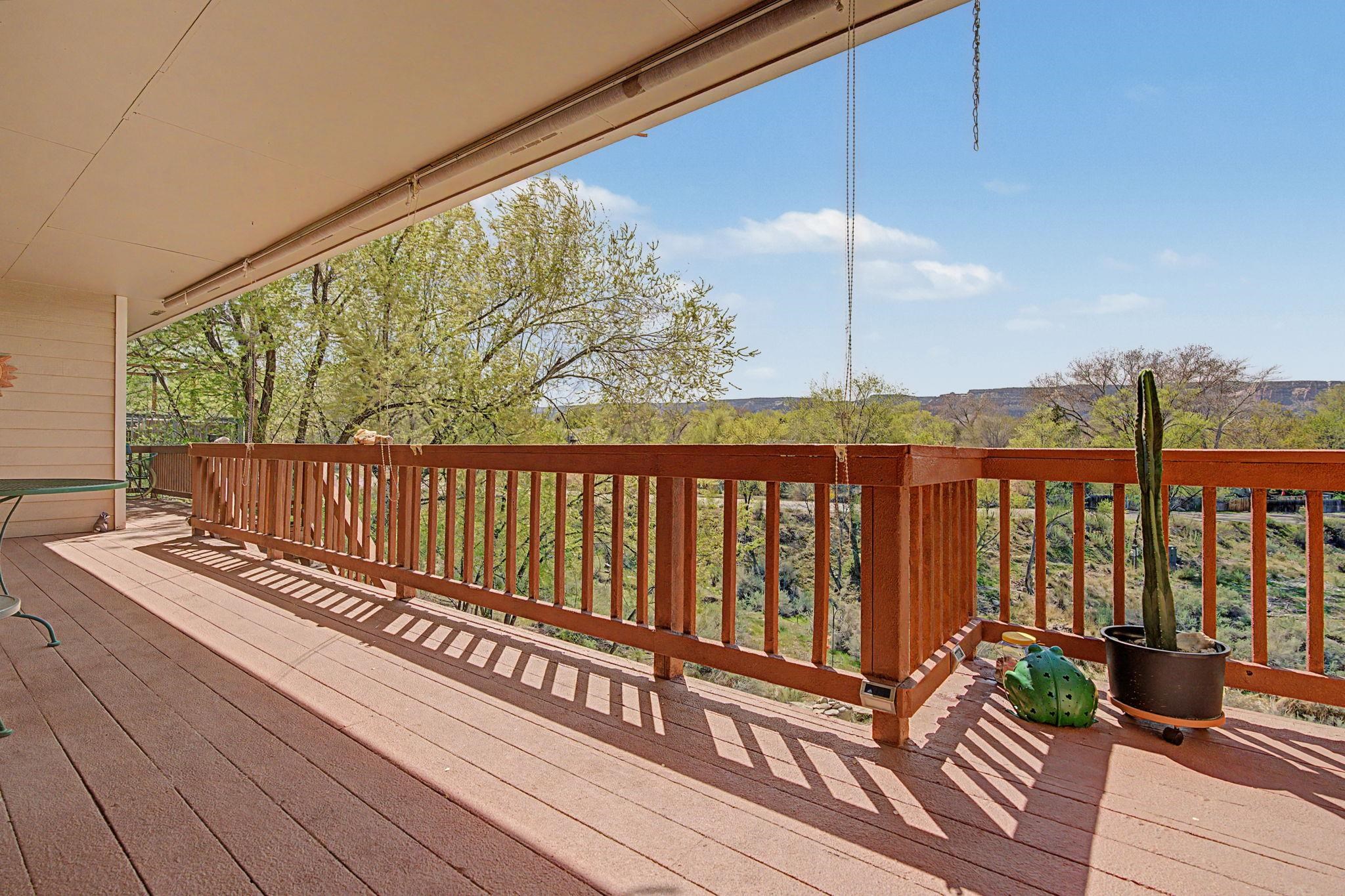539 1/2 Ridgestone Court Grand Junction, CO 81507 - Photo 27 of 31 a balcony with wooden floor
