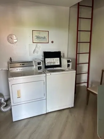 a view of washer and dryer