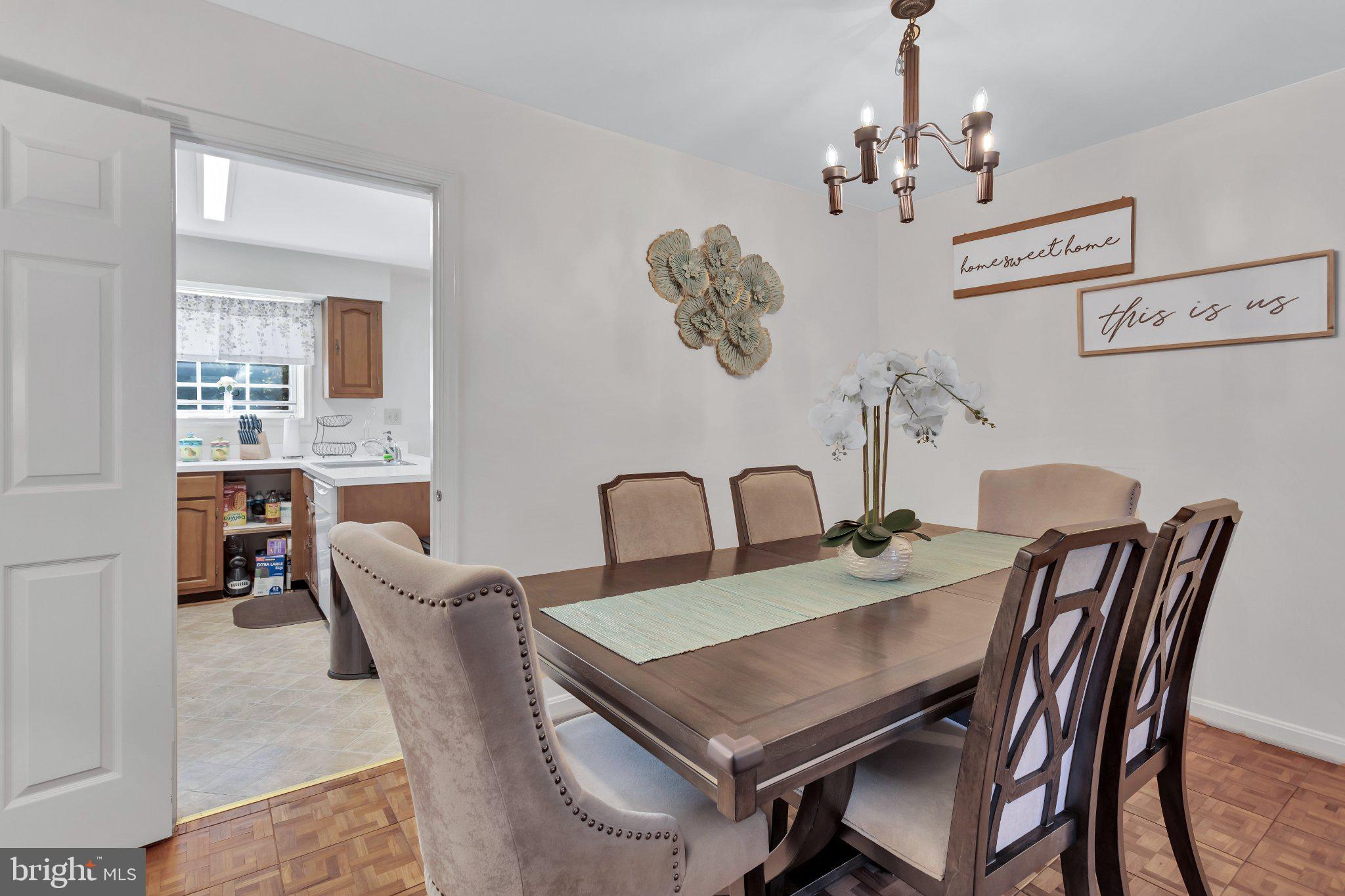 9009 Sweet Birch Court Springfield, VA 22152 - Photo 7 of 34 Elegant dining space for gatherings.