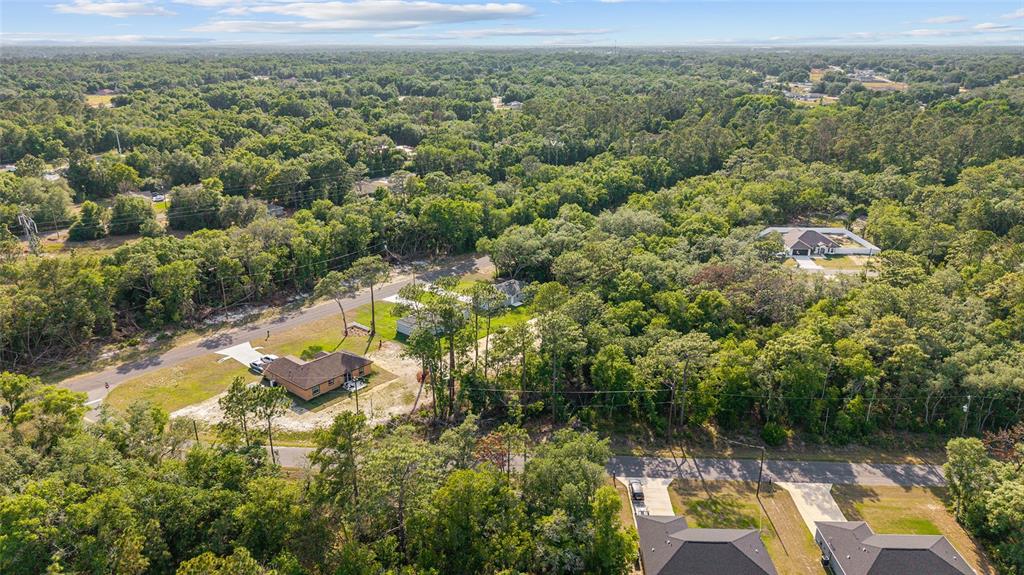 358 Locust Road Ocala, FL 34472 - Photo 47 of 48 an aerial view of a house with a yard