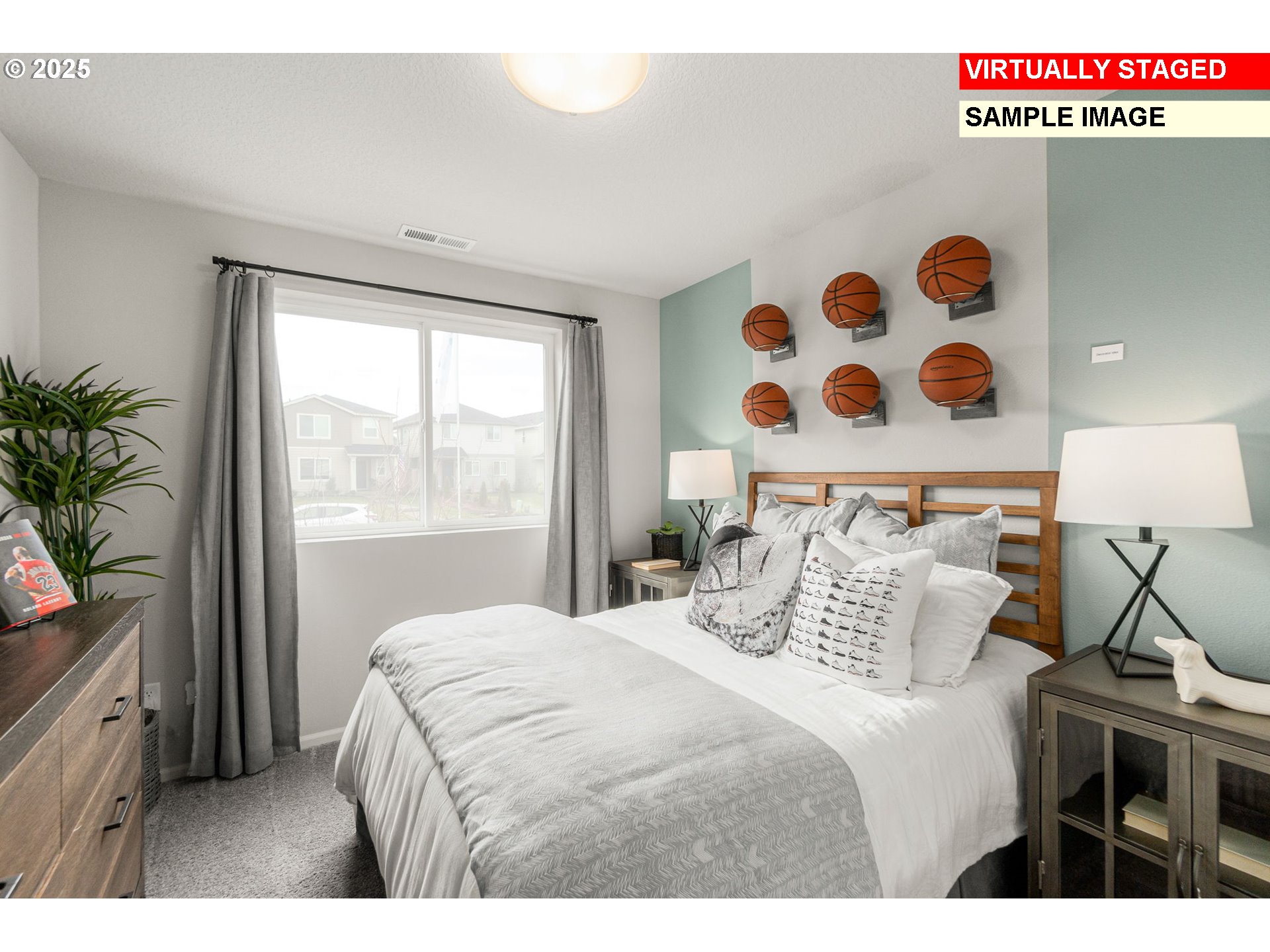 2961 Quail Avenue Gervais, OR 97026 - Photo 18 of 19 a bedroom with a bed and a window