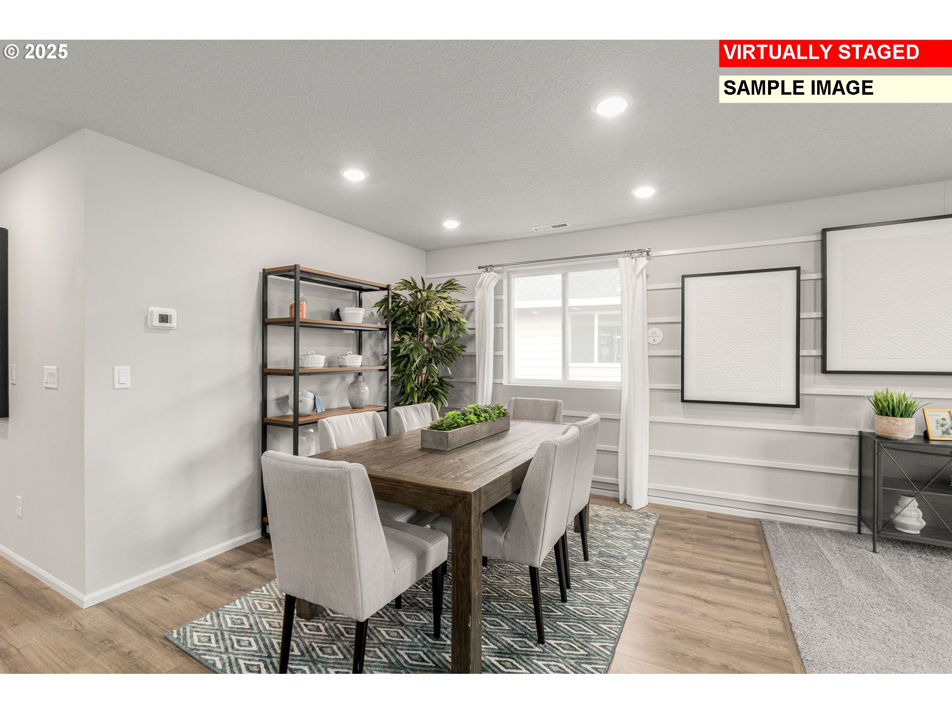 2961 Quail Avenue Gervais, OR 97026 - Photo 9 of 19 a view of a dining room with furniture window and wooden floor