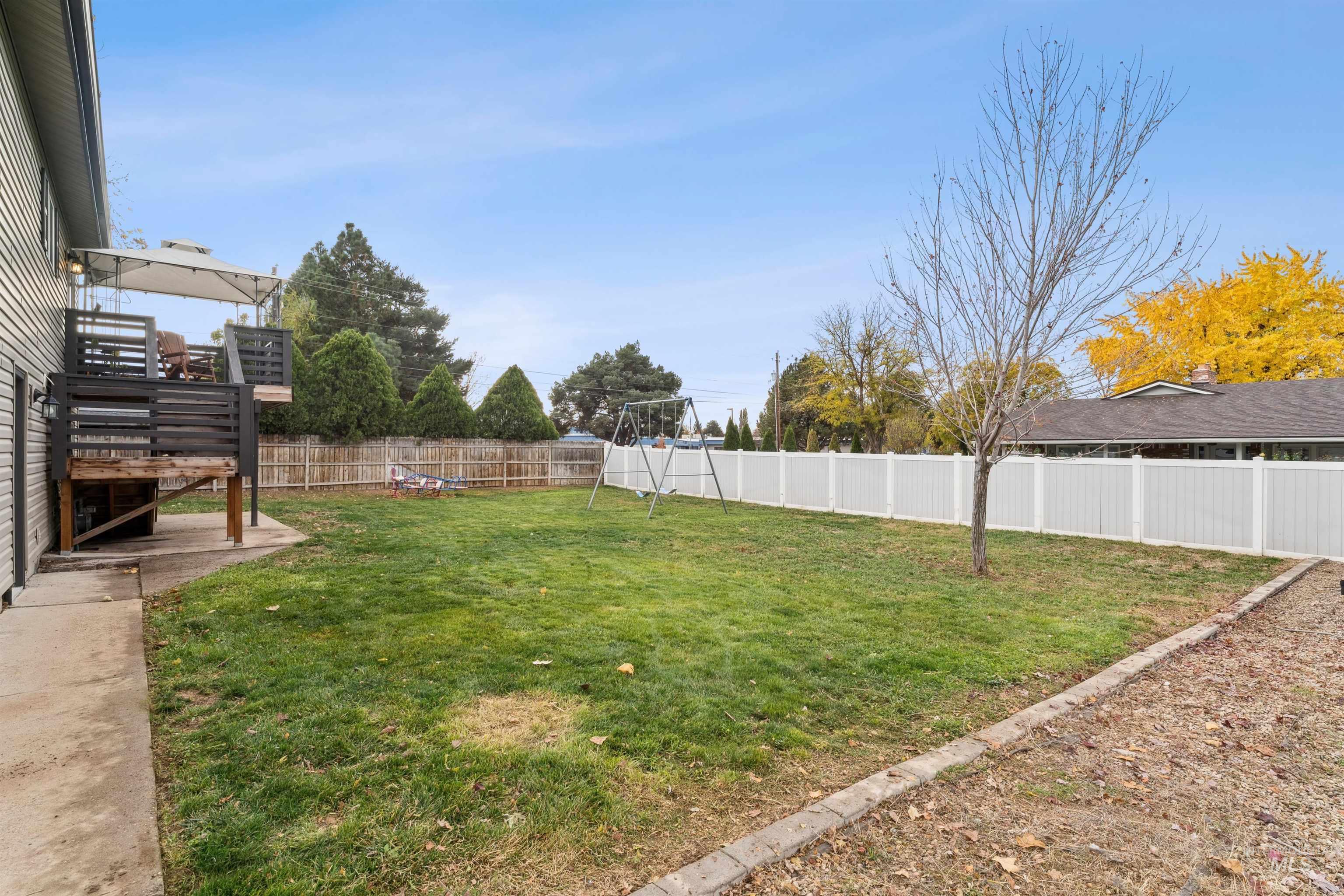 4811 North Leather Way Boise, ID 83713 - Photo 27 of 32 View of fenced backyard