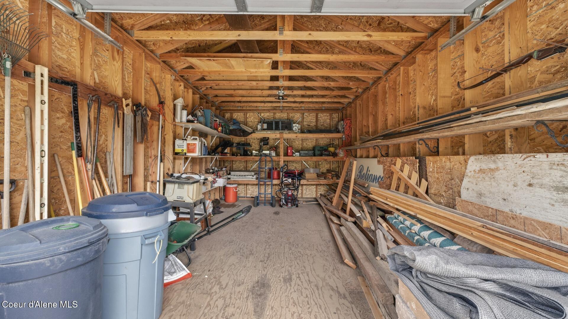 6616 Comanche Street Bonners Ferry, ID 83805 - Photo 58 of 59 060_Storage_Shed_Interior