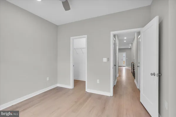 wooden floor in a gallery