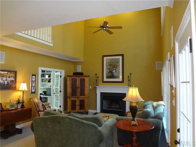 2701 Dray Court Raleigh, NC 27613 - Photo 5 of 25 2 Story Family Room with Overlook from 2nd Floor