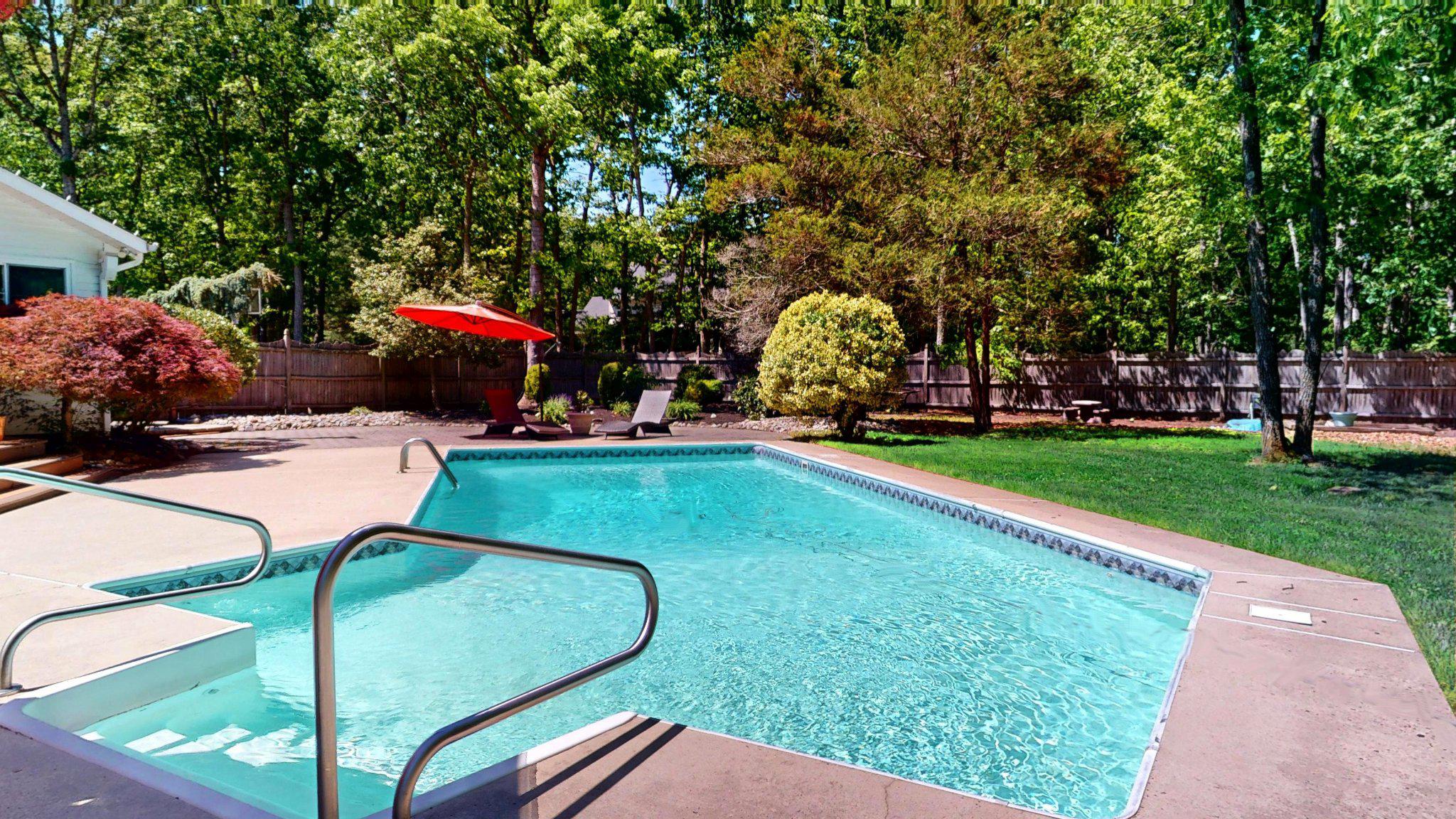 3 Colonial Court Medford, NJ 08055 - Photo 82 of 89 Serene poolside retreat in nature.