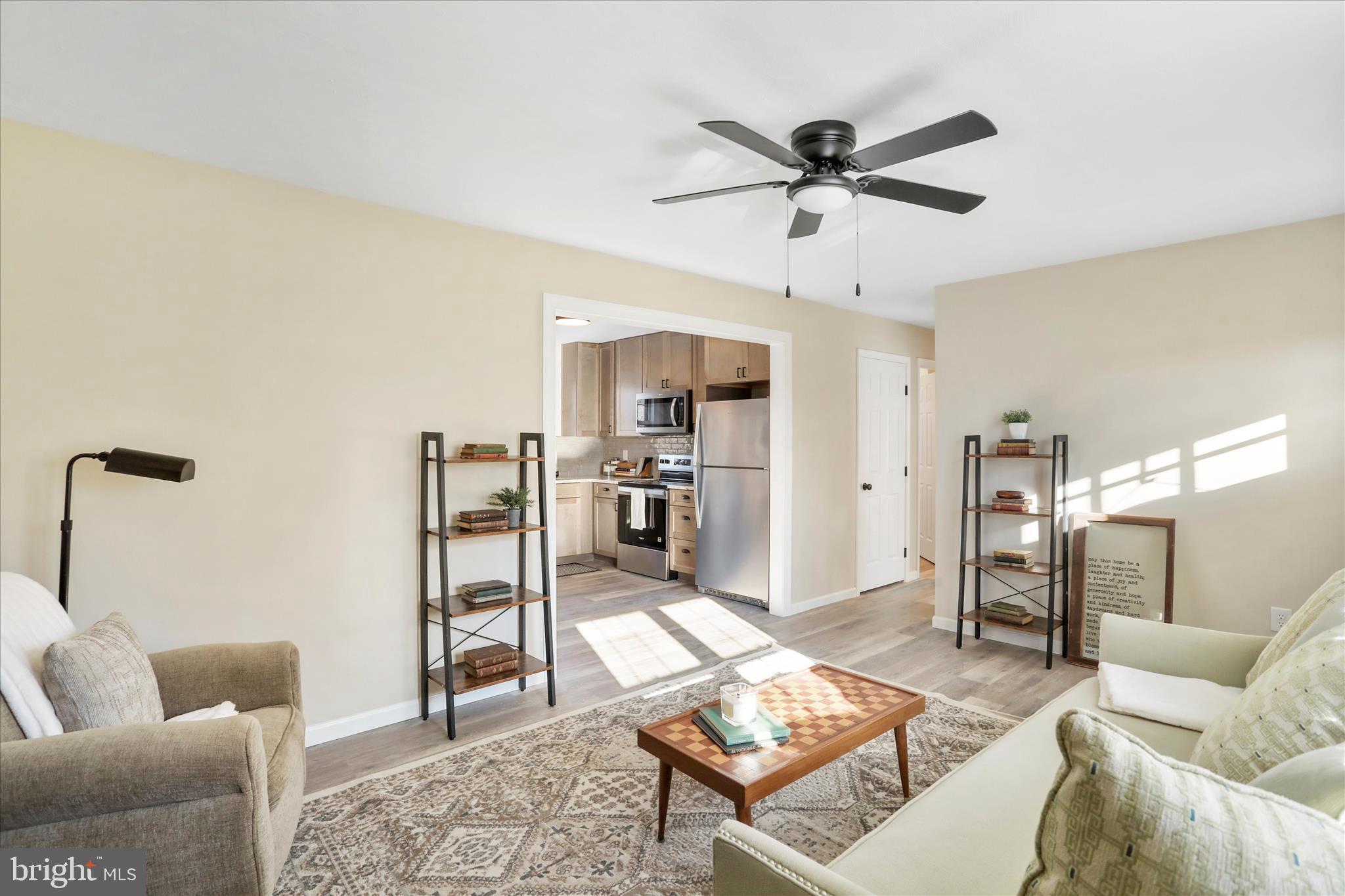1517 Kendrick Ford Road Front Royal, VA 22630 - Photo 8 of 39 a living room with furniture and kitchen view