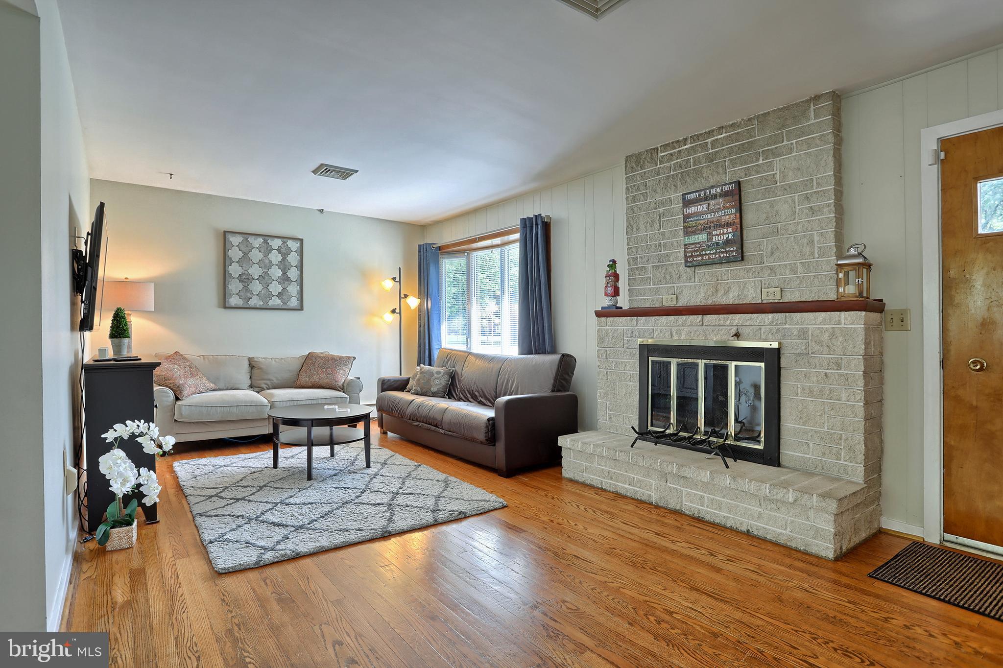 1418 Cornwall Road Lebanon, PA 17042 - Photo 3 of 36 Living room on main w masonry fireplace