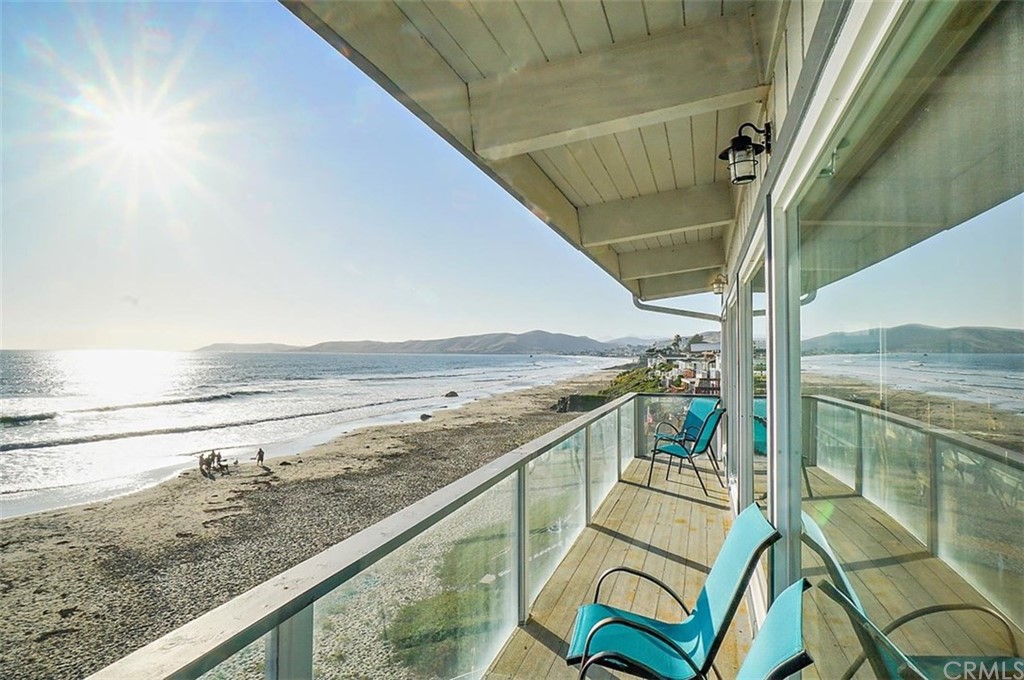 3498 Studio Drive Cayucos, CA 93430 - Photo 17 of 36 a view of a balcony with ocean view