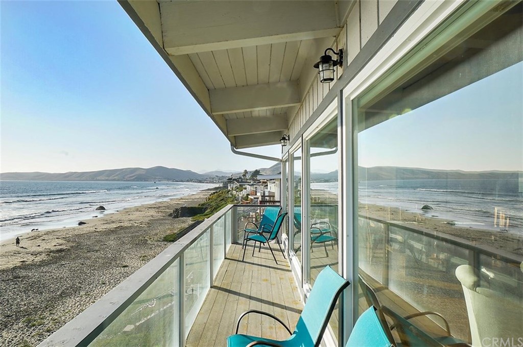 3498 Studio Drive Cayucos, CA 93430 - Photo 18 of 36 a view of a balcony and ocean view