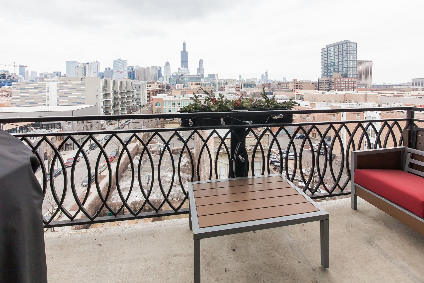 1201 West Adams Street, Unit 705 Chicago, IL 60607 - Photo 24 of 30 a view of a street with wooden benches