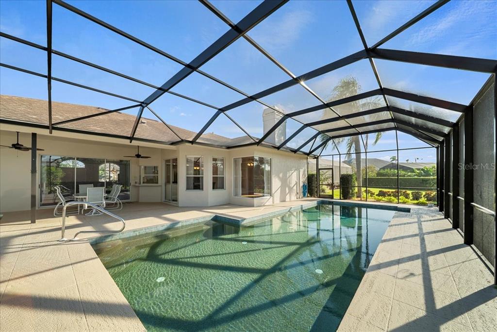 4321 Presidential Ave Circle East Bradenton, FL 34203 - Photo 38 of 49 a view of a swimming pool with a patio