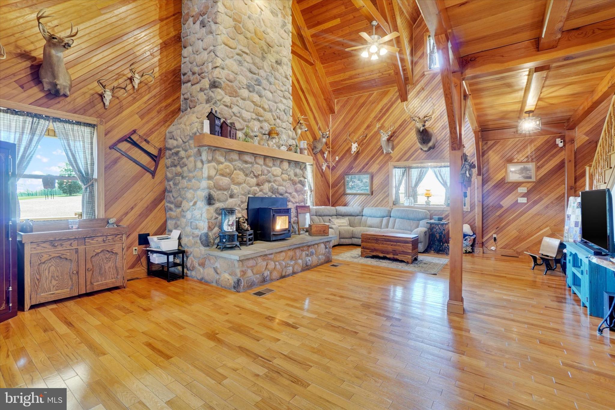 9185 High Rock Road New Park, PA 17352 - Photo 15 of 52 a view of a backyard with sitting area