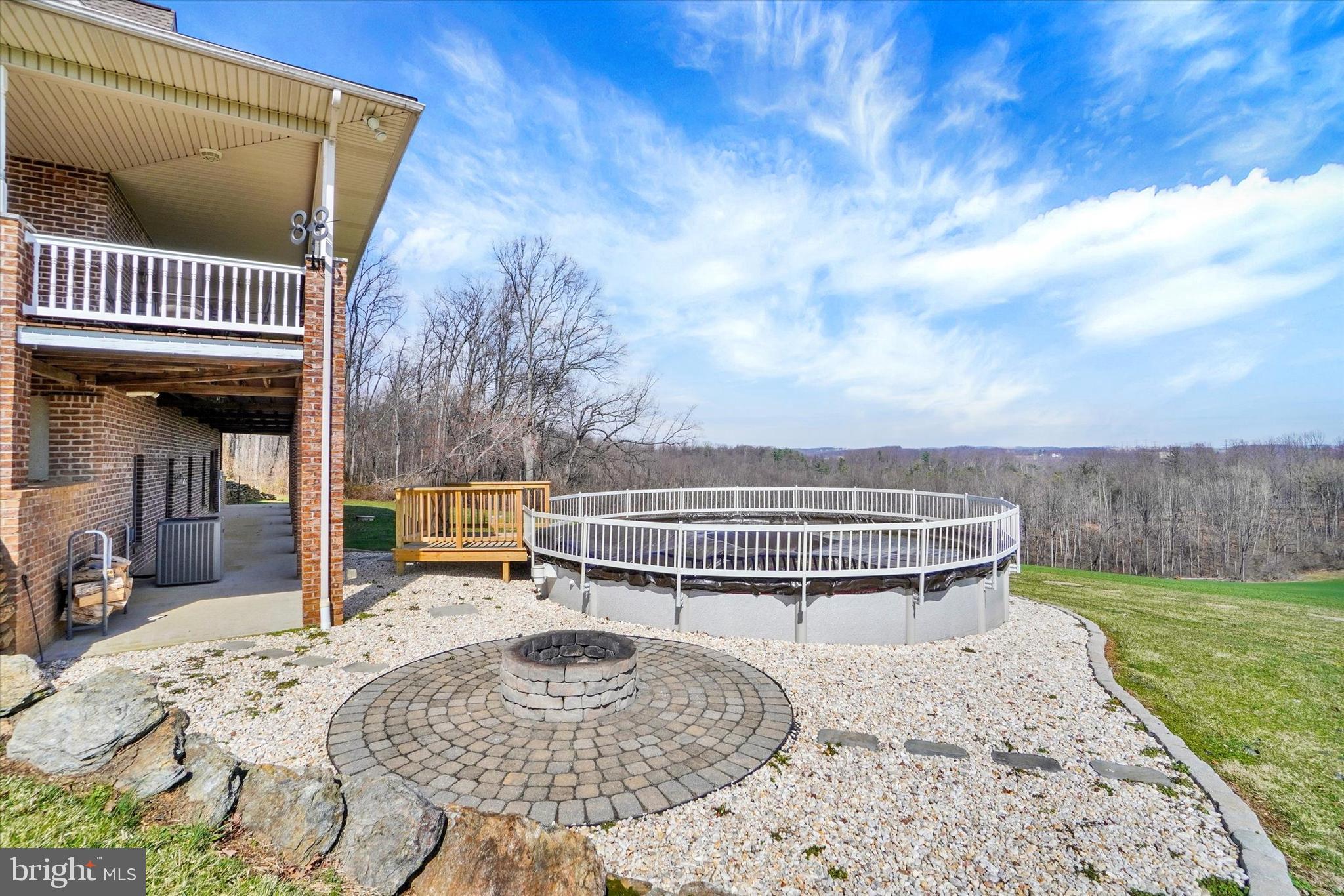9185 High Rock Road New Park, PA 17352 - Photo 37 of 52 a view of a roof deck with wooden fence and floor