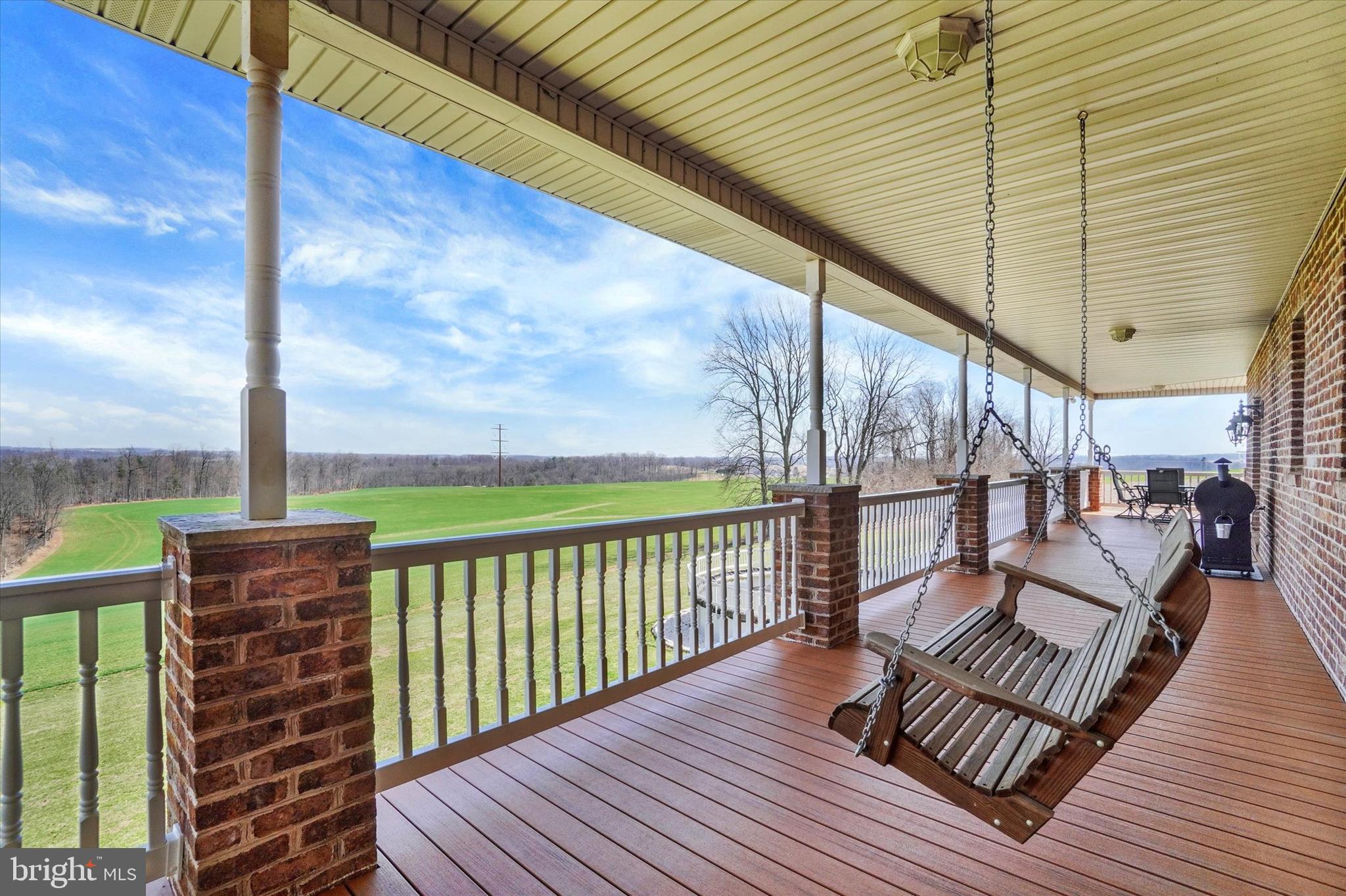 9185 High Rock Road New Park, PA 17352 - Photo 44 of 52 a view of balcony with wooden floor and fence