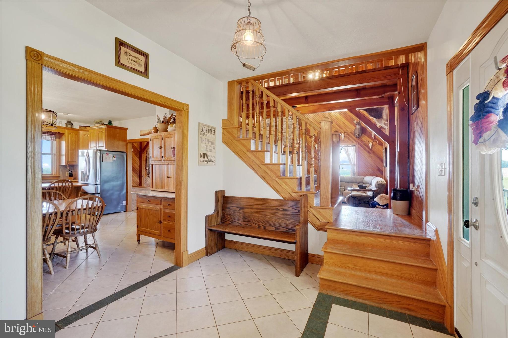 9185 High Rock Road New Park, PA 17352 - Photo 9 of 52 a view of living room and workspace