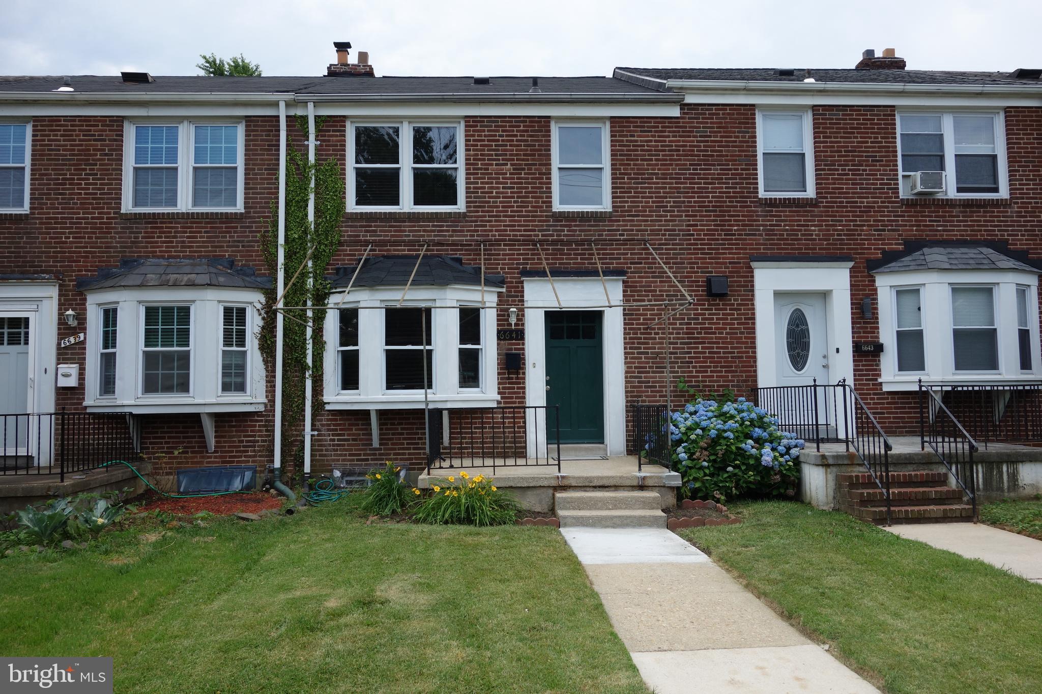 6641 Frederick Road Catonsville, MD 21228 - Photo 1 of 16 Front Exterior of 6641 Frederick Road