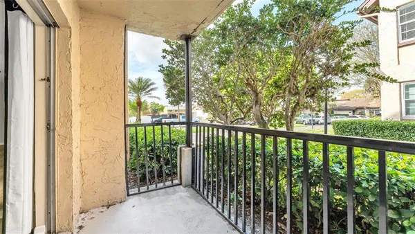 a view of balcony with outdoor space