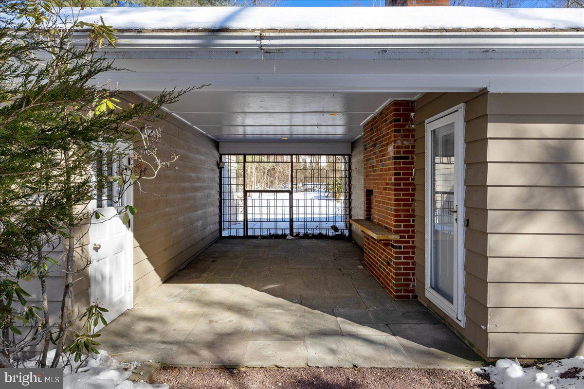 165 Heather Lane Princeton, NJ 08540 - Photo 24 of 28 a view of entry way with wooden door