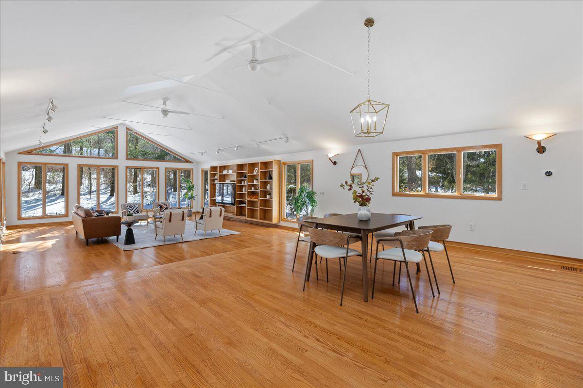 165 Heather Lane Princeton, NJ 08540 - Photo 8 of 28 a view of a dining room with furniture window and wooden floor