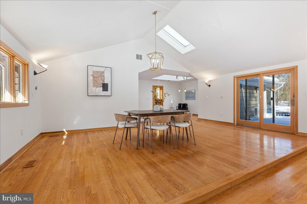 165 Heather Lane Princeton, NJ 08540 - Photo 9 of 28 a view of a dining room with furniture window and wooden floor