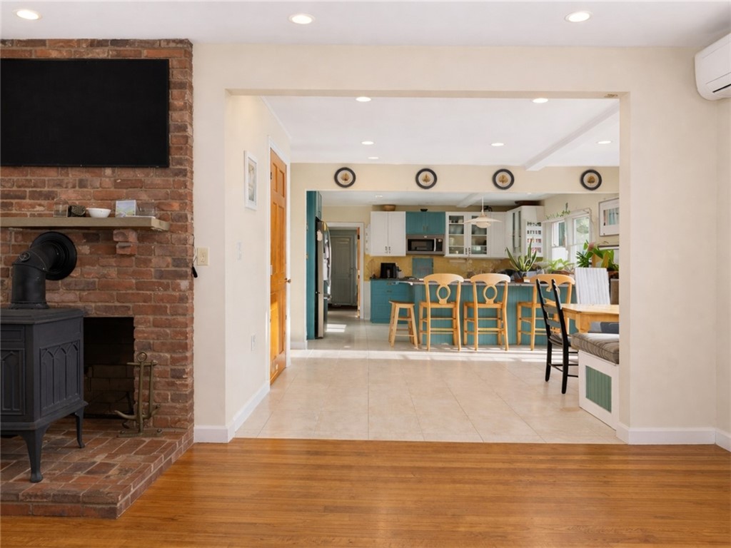 400 3rd Beach Road Middletown, RI 02842 - Photo 3 of 11 View from living room into kitchen