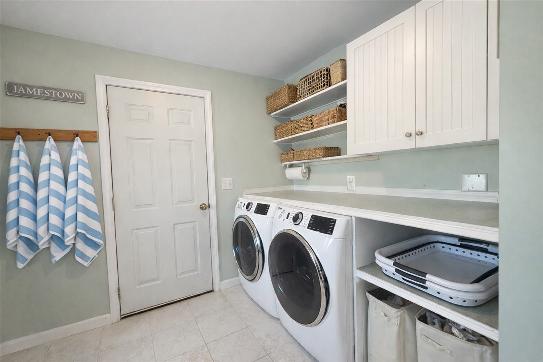 400 3rd Beach Road Middletown, RI 02842 - Photo 5 of 11 Laundry room off garage