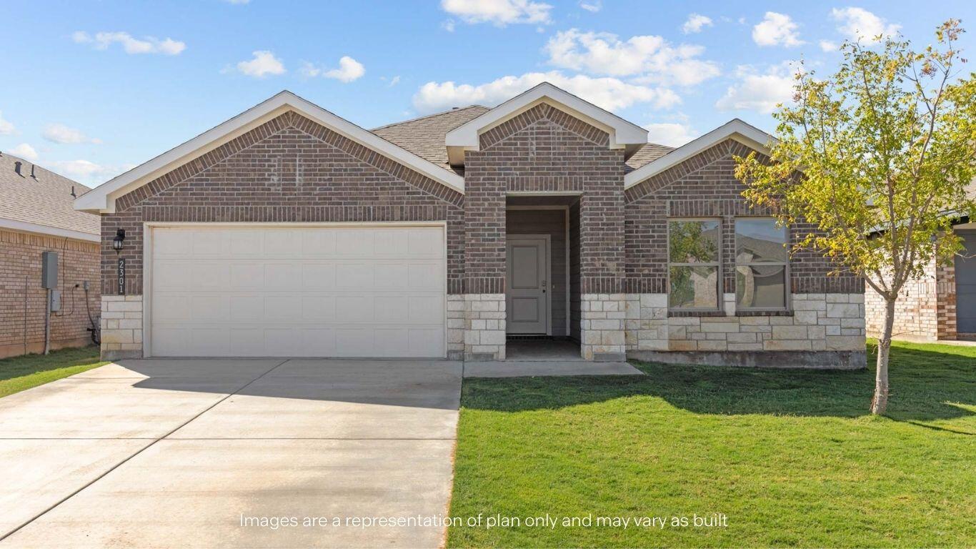 2234 150th Place Lubbock, TX 79423 - Photo 1 of 22 a front view of house with yard