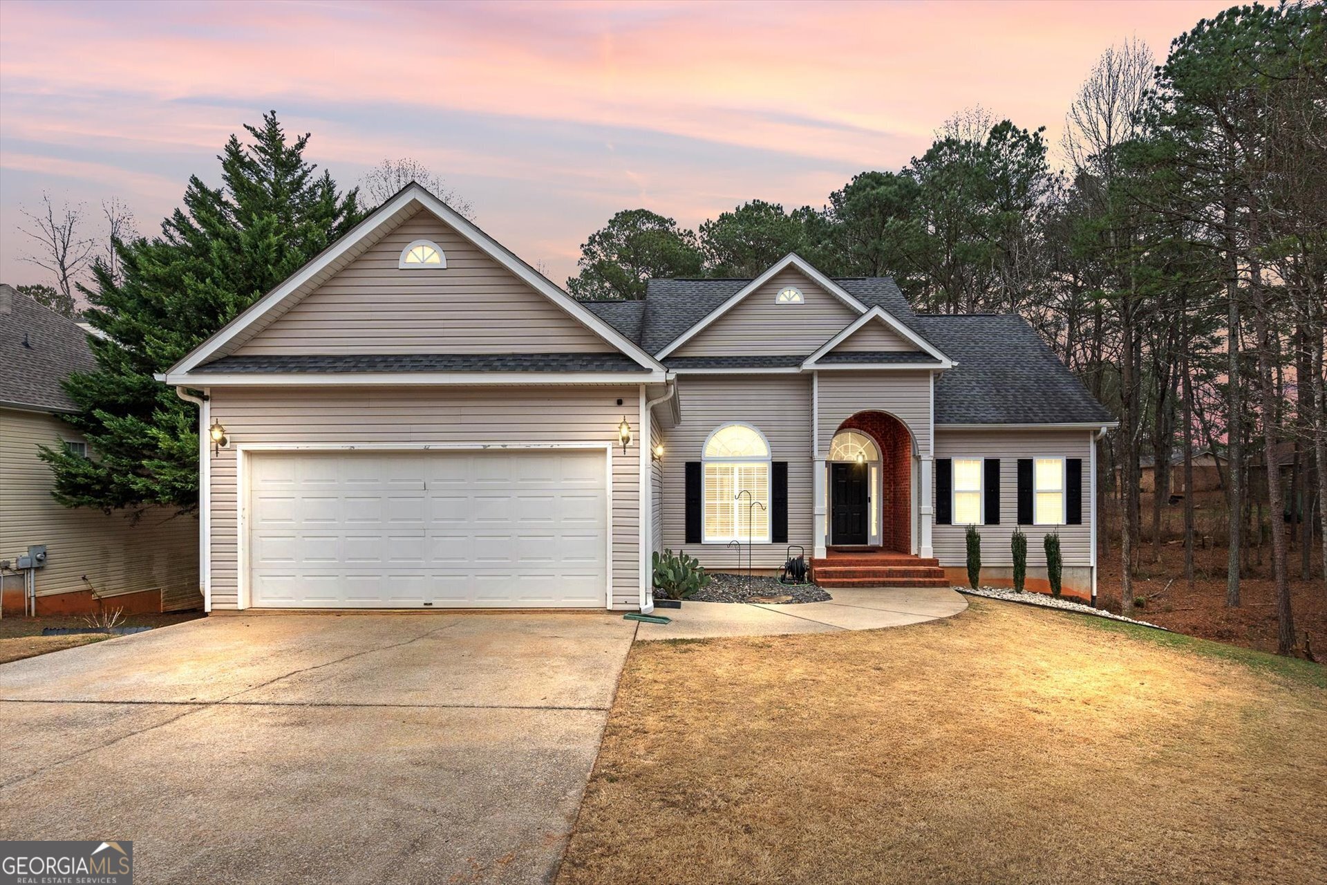 238 James Allen Place Temple, GA 30179 - Photo 6 of 42 a front view of a house with yard