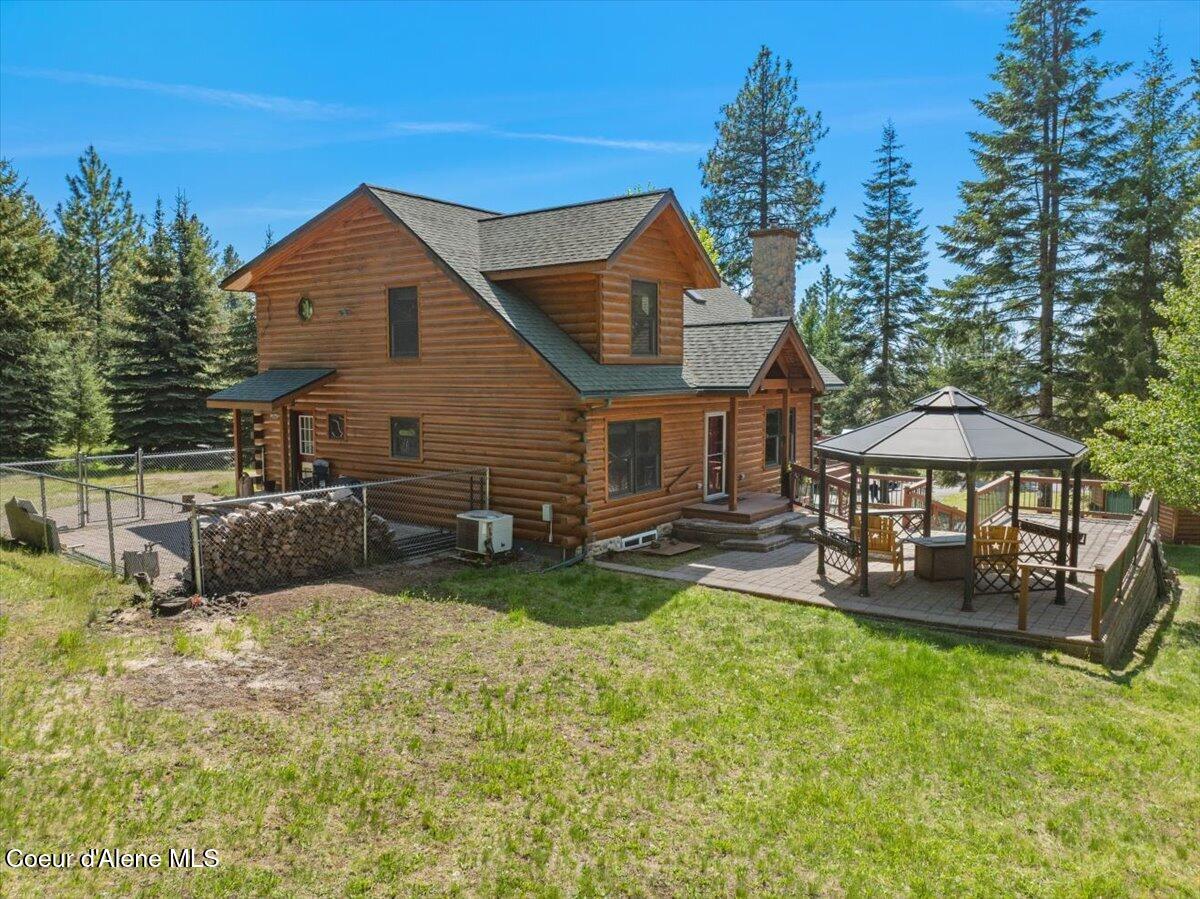 13764 South Ridgeview Drive Harrison, ID 83833 - Photo 21 of 60 06-Aerial side of home