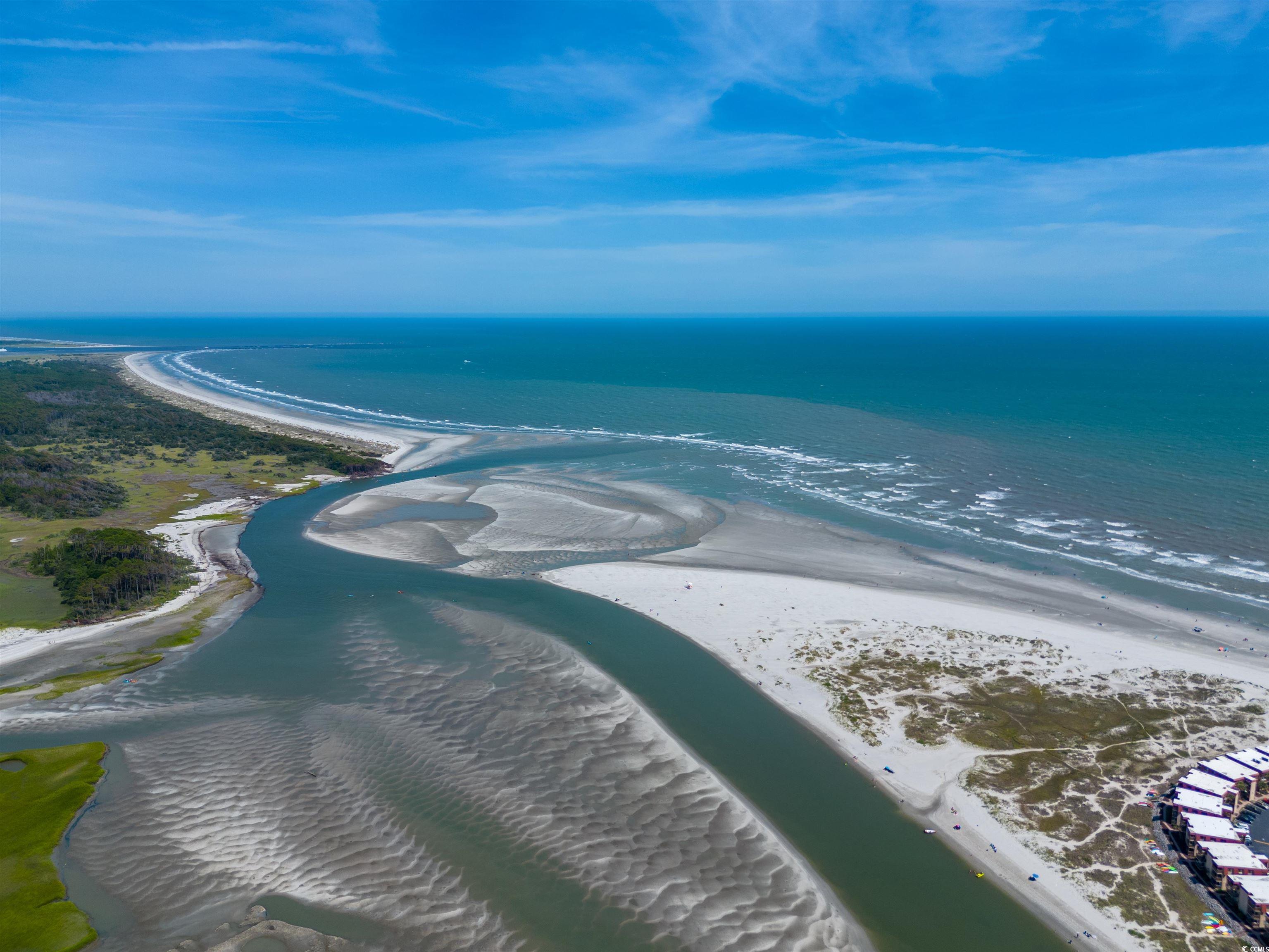 4675 Little River Neck Road North Myrtle Beach, SC 29582 - Photo 15 of 23 Bird's eye view featuring a view of the beach and