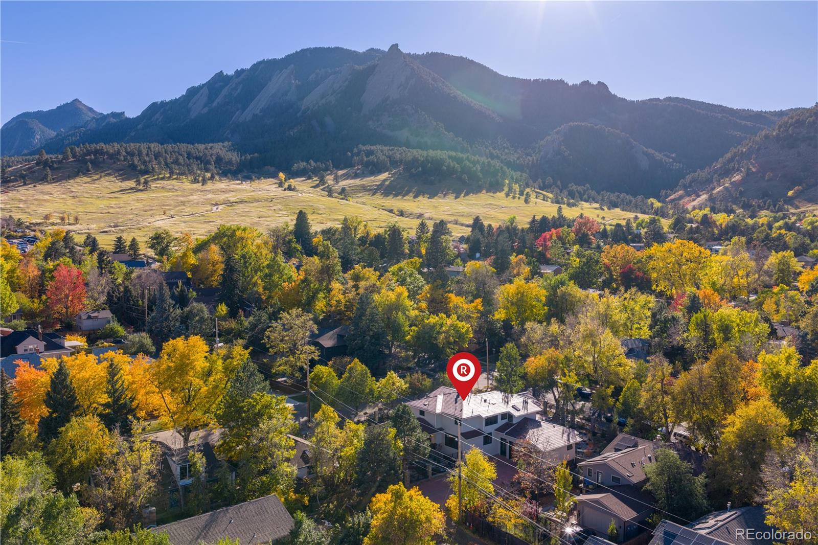 800 Grant Place Boulder, CO 80302 - Photo 48 of 50 a view of a lot of trees and mountains