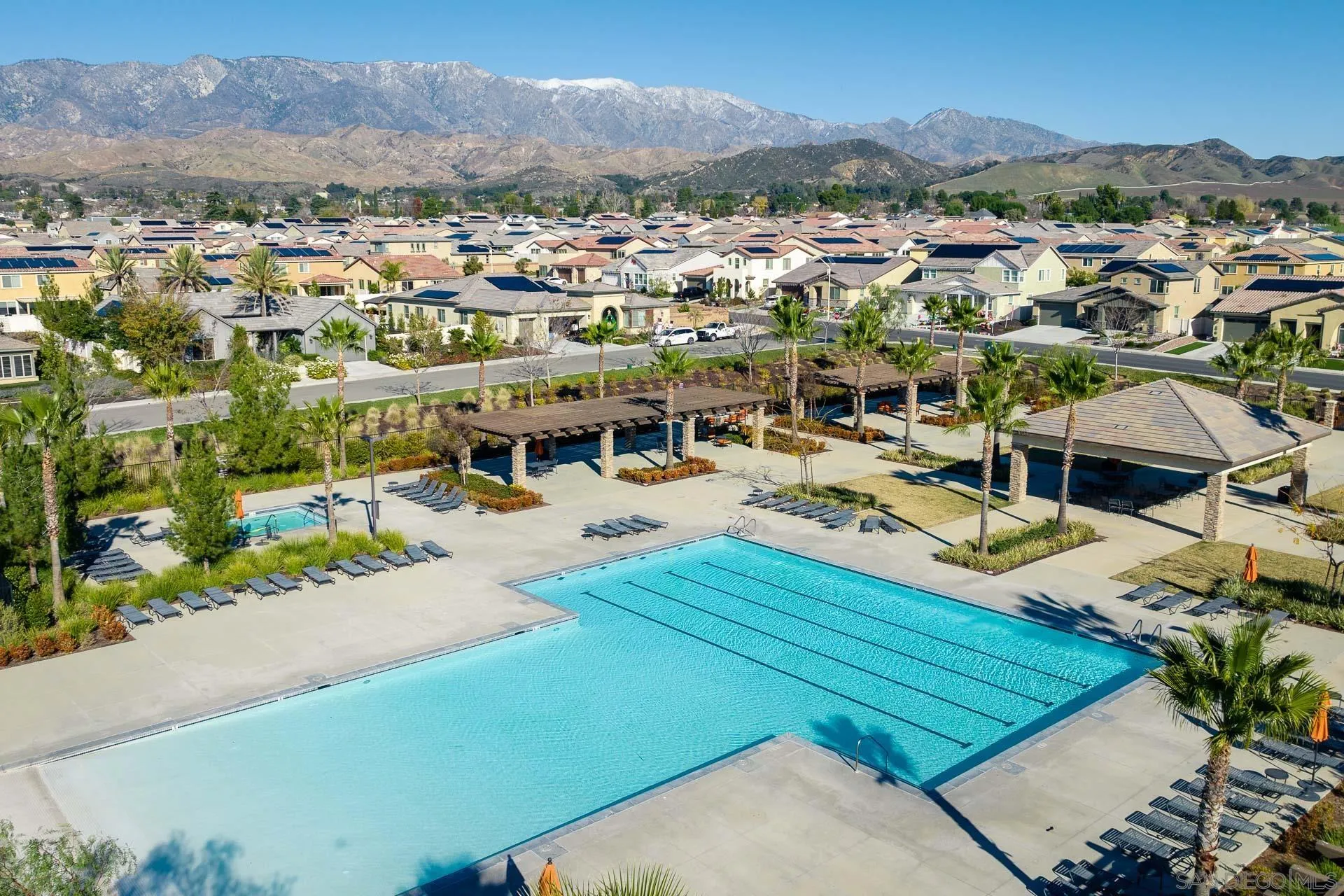 1712 Starlight Avenue Beaumont, CA 92223 - Photo 68 of 69 a view of a city with mountains