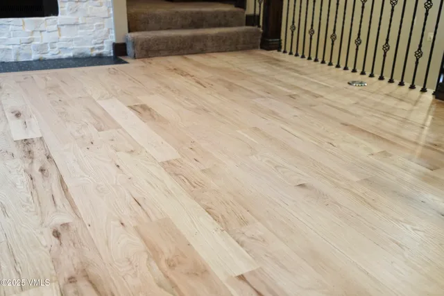 a view of a livingroom with a furniture