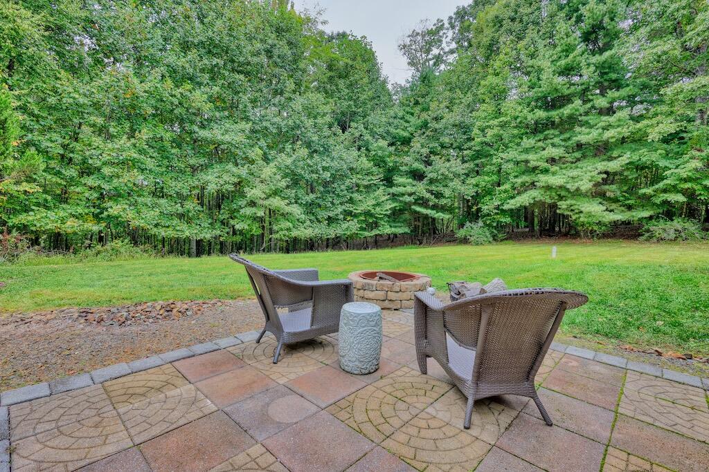 1705 Barberry Road Southeast Floyd, VA 24091 - Photo 30 of 66 a view of an outdoor sitting space with garden area
