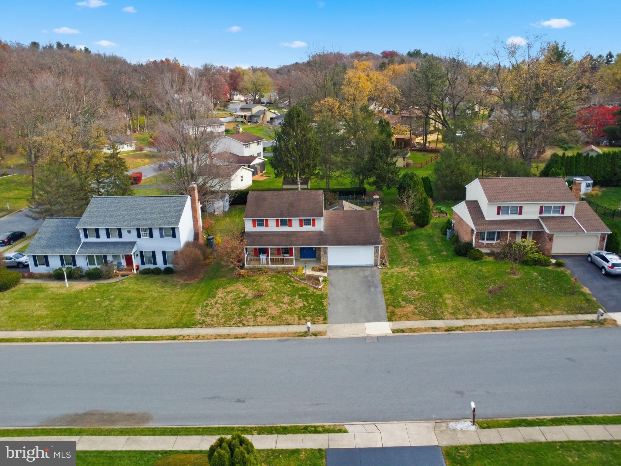 647 Candlewyck Road Lancaster, PA 17601 - Photo 52 of 59 an aerial view of residential houses with outdoor space and trees