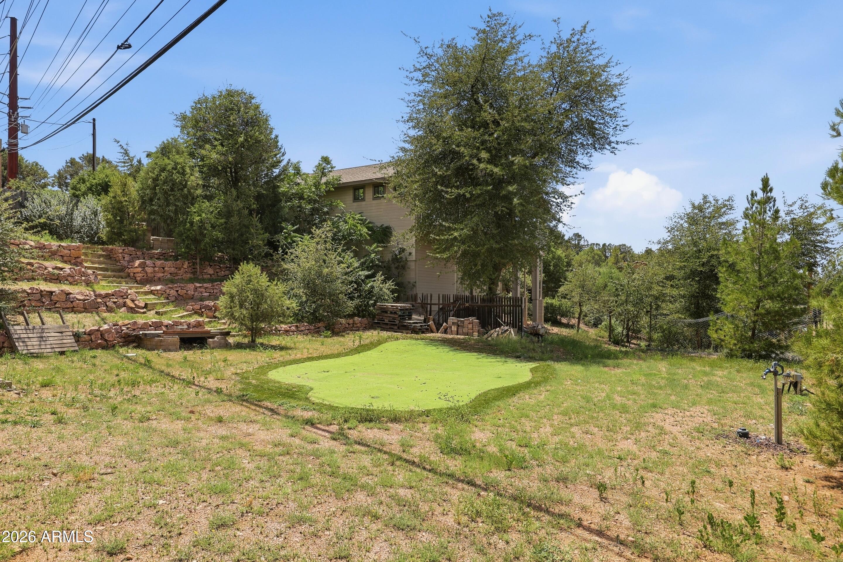 812 West Rim View Road Payson, AZ 85541 - Photo 9 of 44 WEST SIDE BACKYARD