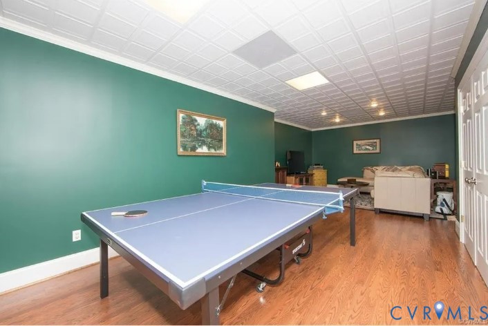 1638 Fallen Timber Trail Powhatan, VA 23139 - Photo 41 of 48 a room with furniture and a pool table