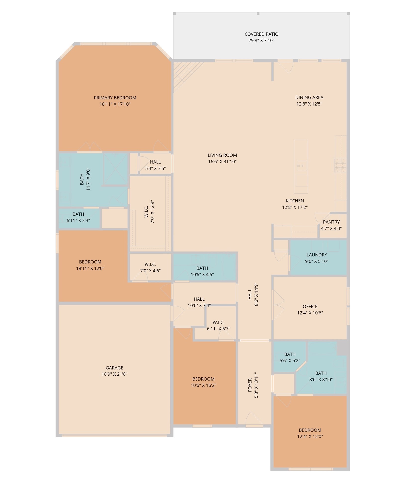 308 Allegheny Way Kyle, TX 78640 - Photo 40 of 40 View of property floor plan